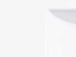 Lavabo empotrado de cerámica blanca - L61 cm - MOTIAC^Shower & Design Hot