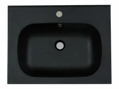 Shower & Design Lavabo|Lavabo encastrable de resina efecto piedra, , L60 x l46 cm, OKIWA