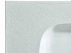 Lavabo encastrable de resina efecto piedra, , L80 x l46 cm, OKIWA^Shower & Design New