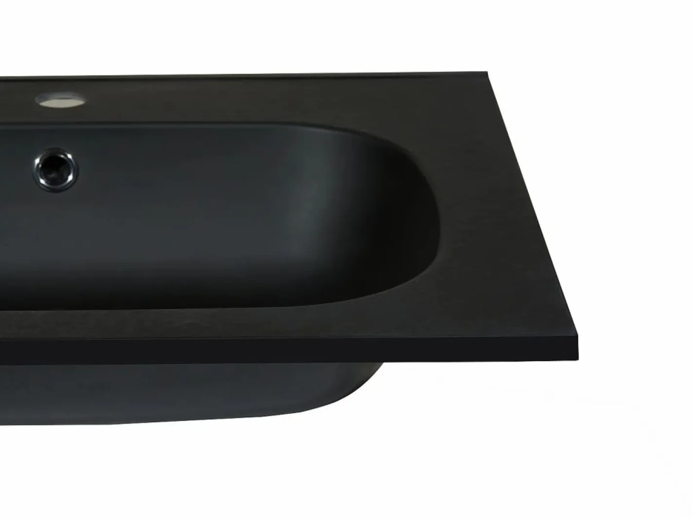 Lavabo encastrable de resina efecto piedra, , L80 x l46 cm, OKIWA^Shower & Design Clearance