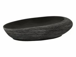 Lavabo sobre encimera ovalado cerámica y negro 59x40x14 cm ES66235^ Sale