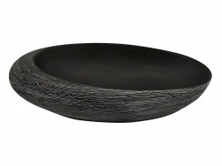 Lavabo sobre encimera ovalado cerámica y negro 59x40x14 cm ES66235^ Sale