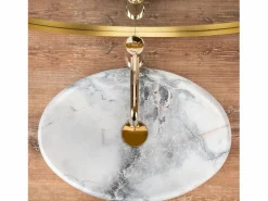 Rea Lavabo Sobre Encimera Linda Granit White Blanco Sale