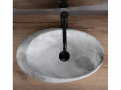 Rea Lavabo Sobre Encimera Roxy C Stone L. White Blanco Hot