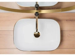 Lavabo Sobre Encimera Belinda White Gold^Rea Outlet