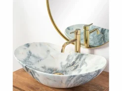 Lavabo Sobre Encimera Royal Granit White^Rea Discount