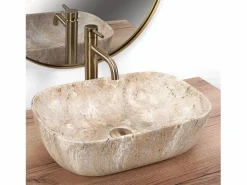 Rea Lavabo Sobre Encimera Belinda Savana Beige New
