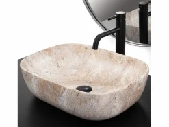 Rea Lavabo Sobre Encimera Belinda Savana Beige New