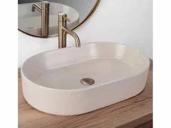 Rea Lavabo Sobre Encimera Nadia 60 Beige Clearance
