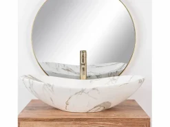 Rea Lavabo|Lavabo Sobre Encimera Royal Lava Matt White