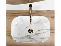 Rea Lavabo|Lavabo Sobre Encimera Belinda Aiax Shiny White