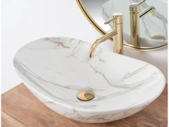 Lavabo Sobre Encimera Royal Shiny Aiax White^Rea