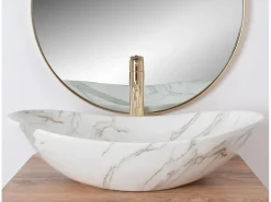 Lavabo Sobre Encimera Royal Shiny Aiax White^Rea