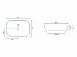 Lavabo Sobre Encimera Livia Stone^Rea Clearance