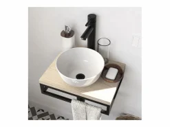 Mueble De Aseo|Lavabo SOHO slim + lavabo + grifo + espejo