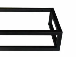 Shower & Design Lavabo suspendido de cemento con soporte, Ancho 40 x 22 cm, UCHAMI Gris Hot