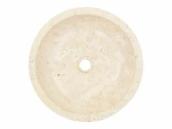 vidaxl Lavabo 40x12 cm mármol crema Beige Sale