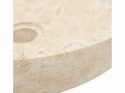 vidaxl Lavabo 40x12 cm mármol crema Beige Sale