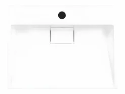 Lavabo 50x38x13 cm resina mineral/mármol ES256938 Blanco Clearance
