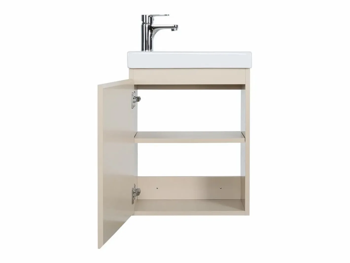 Lavamanos LISA + grifo cromado Beige Online
