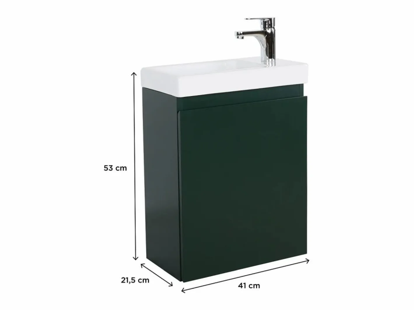 Mueble De Aseo|Lavamanos LISA + grifo cromado