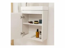 Mueble De Aseo|Lavamanos LISA + grifo cromado