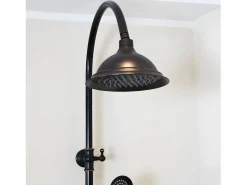 Essebagno Columna De Ducha|Leeds Columna de ducha mecánica retro negra