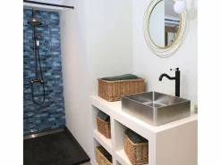 Leeds mezclador alto lavabo rétro^Essebagno Outlet