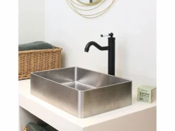 Leeds mezclador alto lavabo rétro^Essebagno Outlet