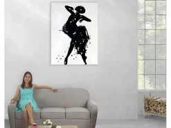 MCW Cuadro|Óleo bailarina pintado a mano