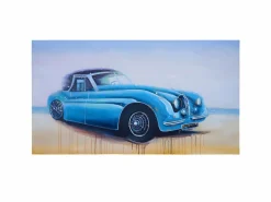MCW Óleo coche vintage pintado a mano Multicolor Best