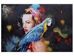 MCW Cuadro|Óleo mujer -H25 pintado a mano, 80x120cm