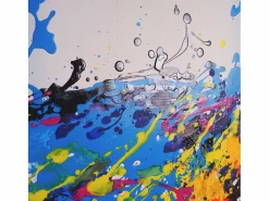 Óleo Wave pintado a mano^MCW New
