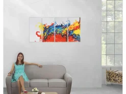 Óleo Wave pintado a mano^MCW New