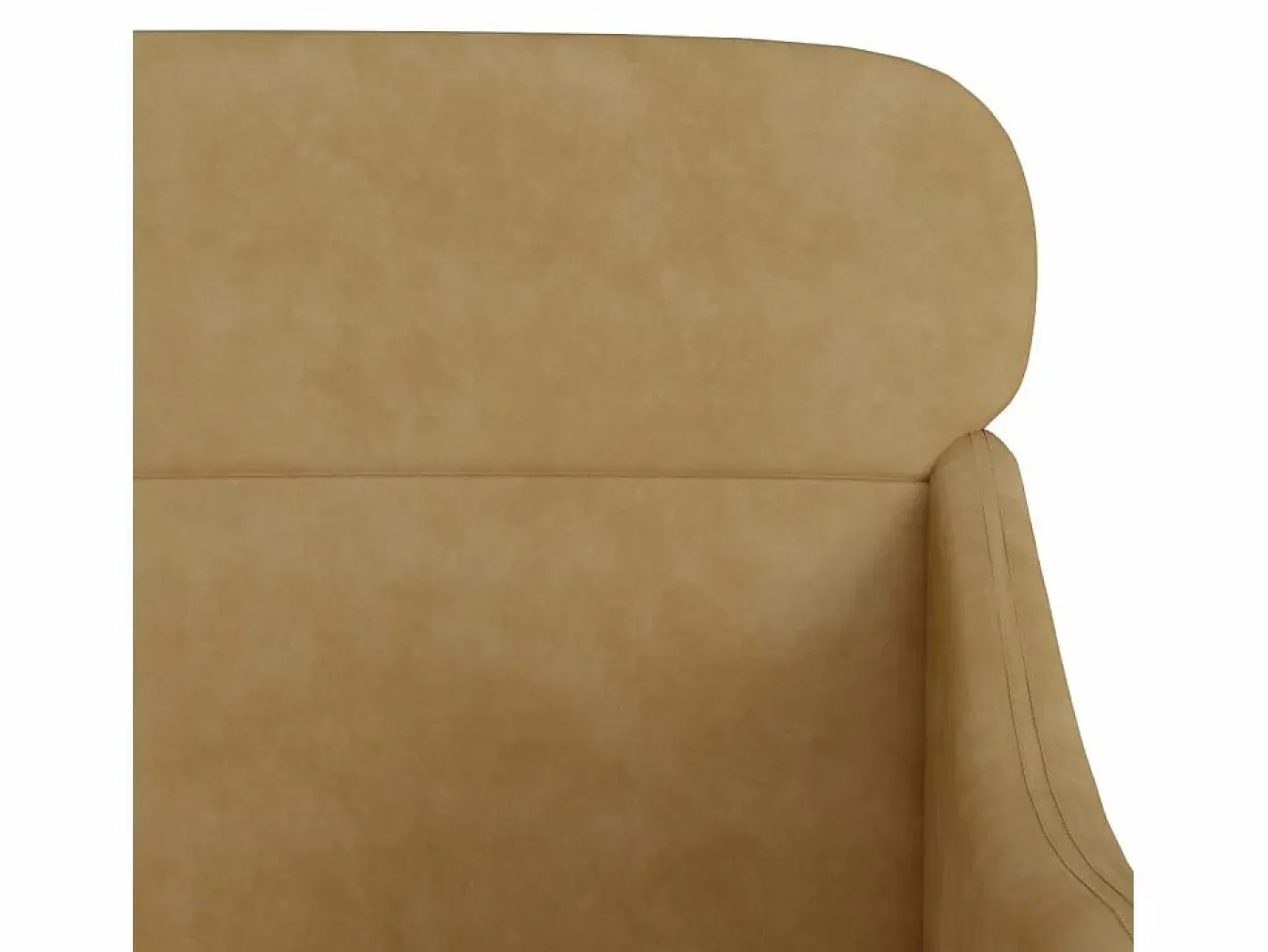 Garden Furniture Sillón Escandinavo|Leon Scott Sillón de terciopelo marrón 63x76x80 cm