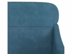 Leon Scott Sillón de terciopelo 63x76x80 cm^Garden Furniture New