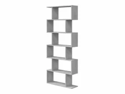 Librería|Librería ATHENA - hormigón - 6 nichos - 192 x 80 x 24 cm