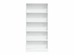 Librería blanca 80x24x176 cm madera contrachapada^ New