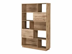 Librería con 2 puertas y 8 huecos - Natural claro - CEVANIA^Vente-unique Online