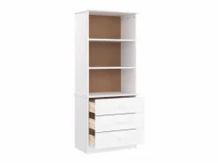 Librería con cajones ALTA madera de pino 60x35x142 cm^Clicnbuy Best