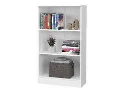 Librería haaus Flint, 2 estantes, , 70 x 32 x 122 cm^