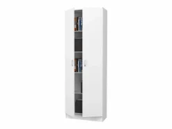 Librería haaus Flint, 2 puertas, , 70 x 32 x 196 cm Blanco Hot