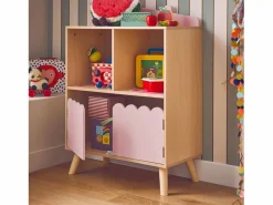 Sweeek Librería|Librería infantil de 2 estantes y 2 puertas