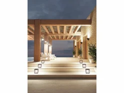 Linterna solar Visor LED de 3,5 W a pilas, IP54, color Blanco Discount