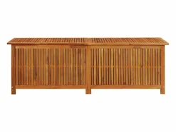 Lioen Caja de almacenaje de jardín madera maciza acacia 175x50x58 cm^Garden Furniture Hot