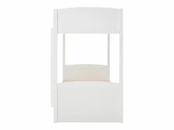 Vente-unique Cama Litera|Cama Con Almacenaje|Litera 2 x 90 x 200 cm con 2 cajones en Pino y MDF color - LIMODARA