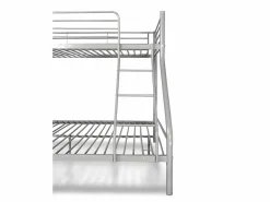 Saldosystocks Litera de Matrimonio Metalica + Los 2 colchones (arriba de 90x190 y abajo 135x190) Negro Hot