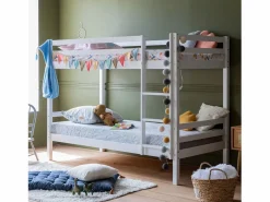 Happy Garden Litera infantil 190x90 cm blanca AMBRE Blanco Outlet