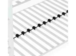 ModernLuxe Cama Litera|Litera triple - 3x90x200cm - estructura de hierro -
