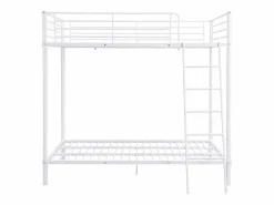 Vente-unique Cama Litera|Literas de metal GEMINI (2 x 140 x 190 cm)